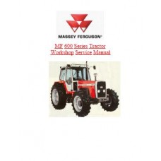 Massey Ferguson MF 675 - MF 690 - MF 698 Workshop Manual